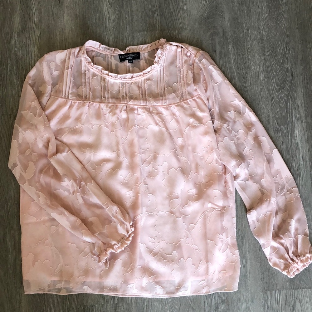 Ladies Blush Pink Blouse
